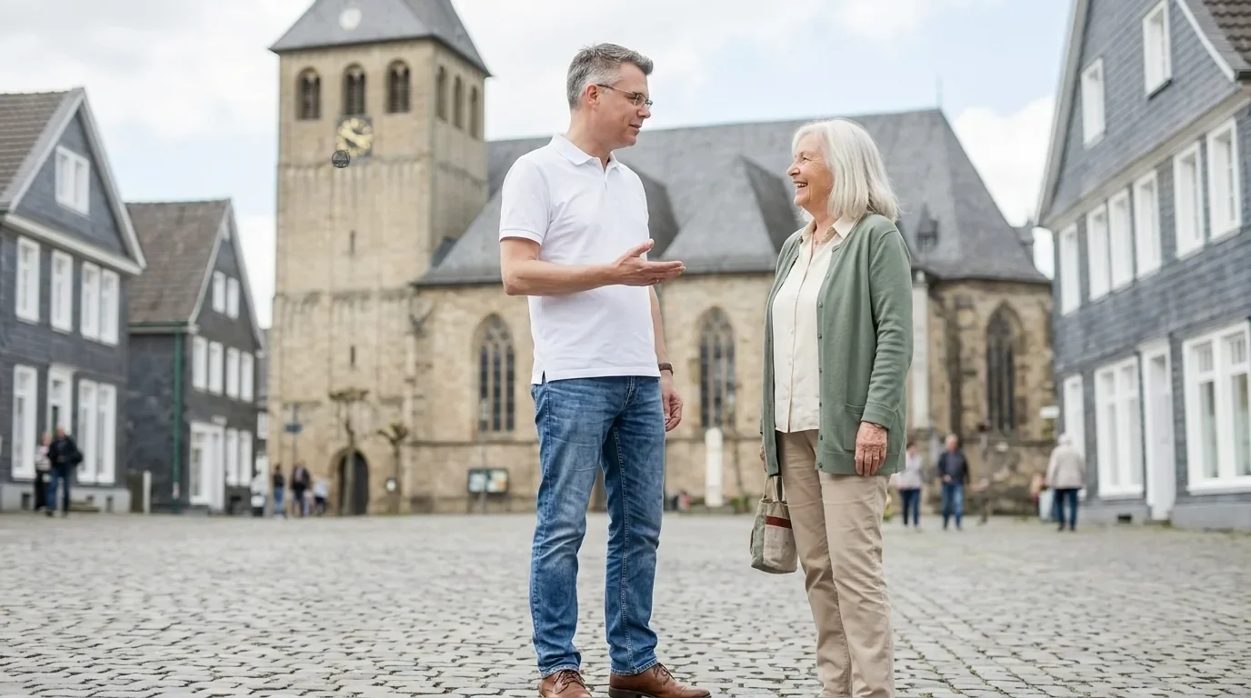Marktplatz in Mettmann – Seniorenassistenz Henning, Alltagsbegleitung in Mettmann
